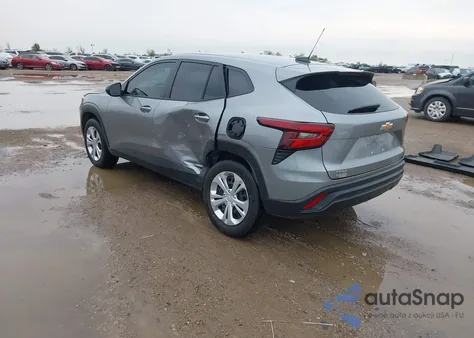 2025 Chevrolet Trax Fwd Ls from USA, damaged, VIN KL77LFEP9SC337697